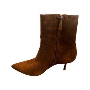 ❤️ Cole Haan Lined Brown Suede Boots ❤️